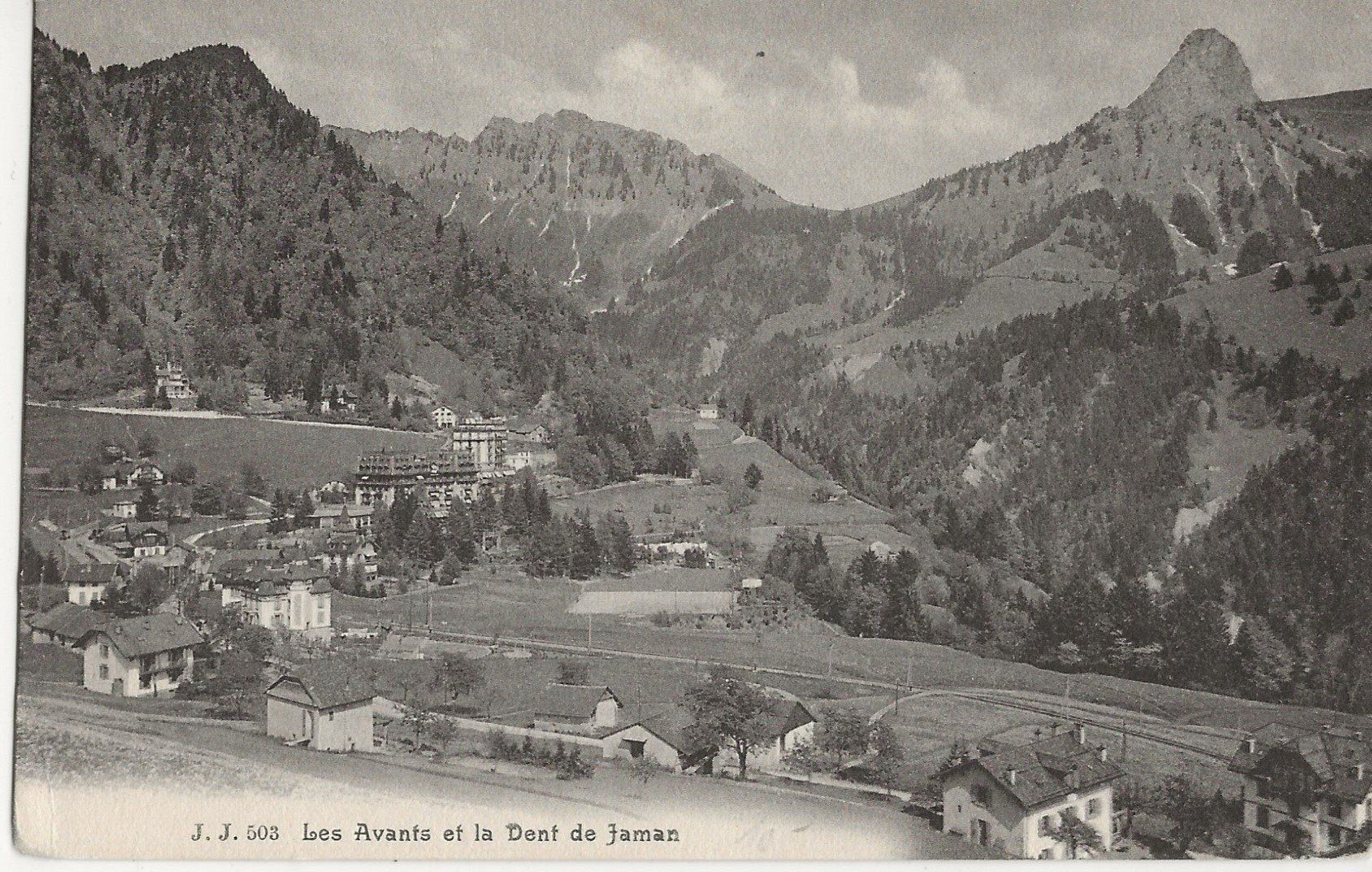 Cartoline postali: Les Avants VD – Usato da Frauenfeld venduto da Merk52