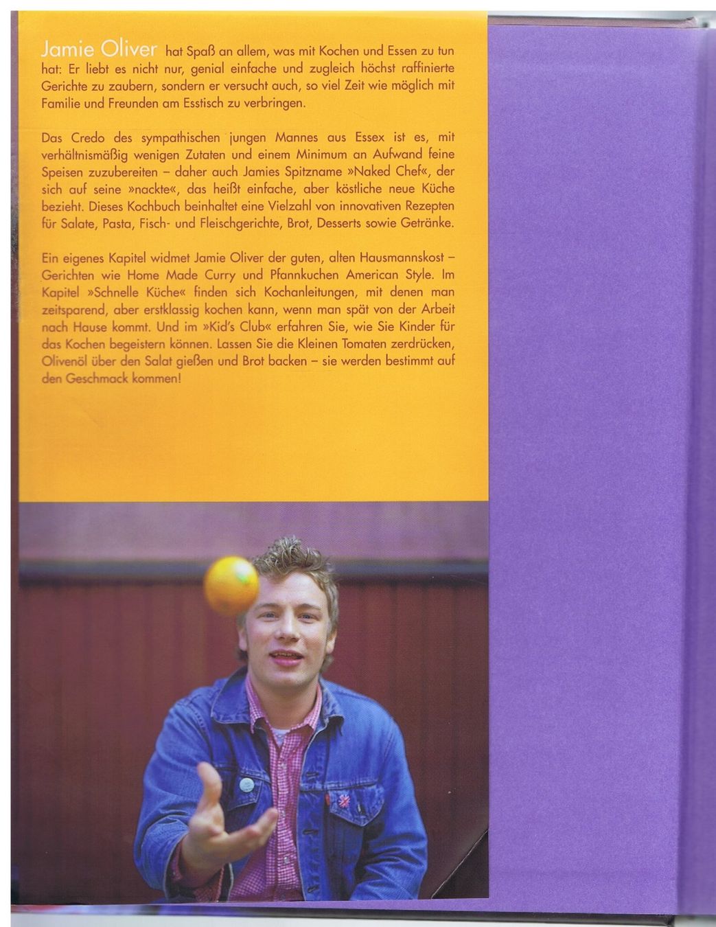 Libri: Jamie Oliver - Genial Kochen - Kochbuch – Usato da Unterengstringen venduto da Lastchance 2