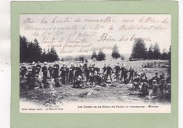 Les Cadets de La Chaux-de-Fonds en manoeuvres  Bivouac