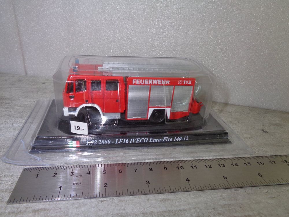 Camion De Pompier Märklin (1991) - Véhicule Miniature En Tôle - Allemagne