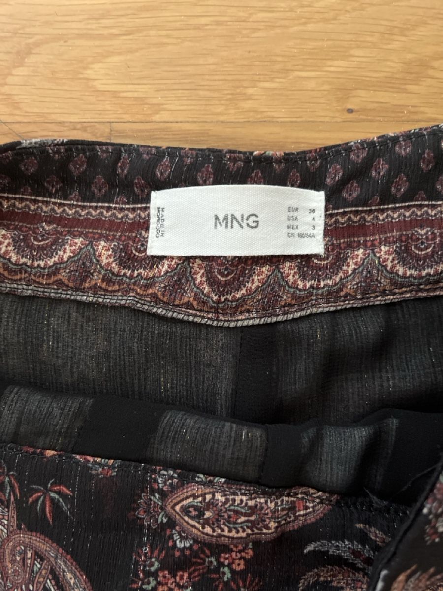 Mango Pantaloni: Luftige Hosen im Bohostil – Nuovo (secondo la descrizione) da Zürich venduto da Samichlaaus 2