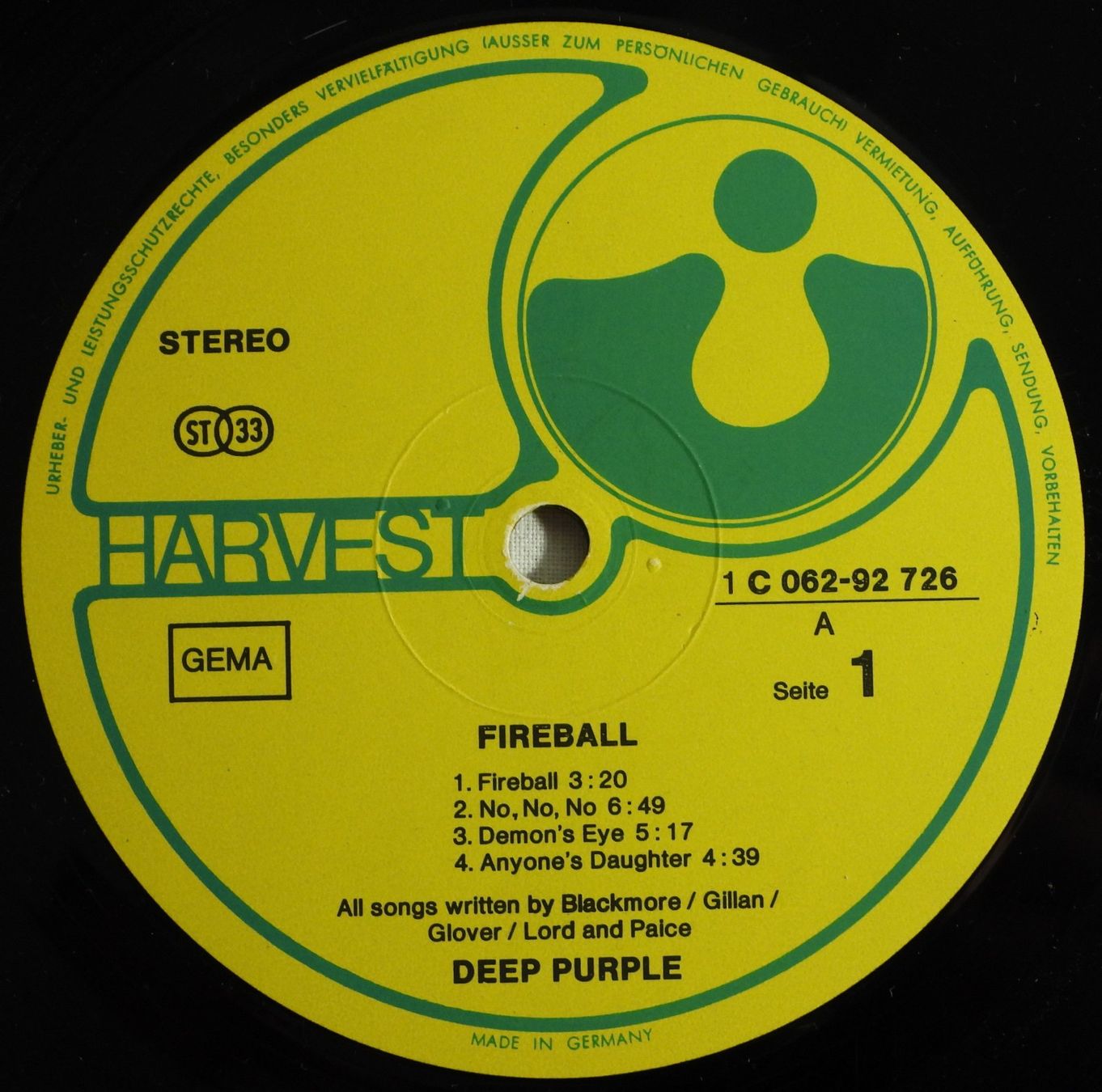 Schallplatten: Deep Purple - Fireball LP 1971 – Gebraucht aus Dübendorf von mar_85sd 7