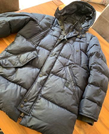 MARC O'POLO warme Herren Daunenjacke dunkelblau Gr. M
