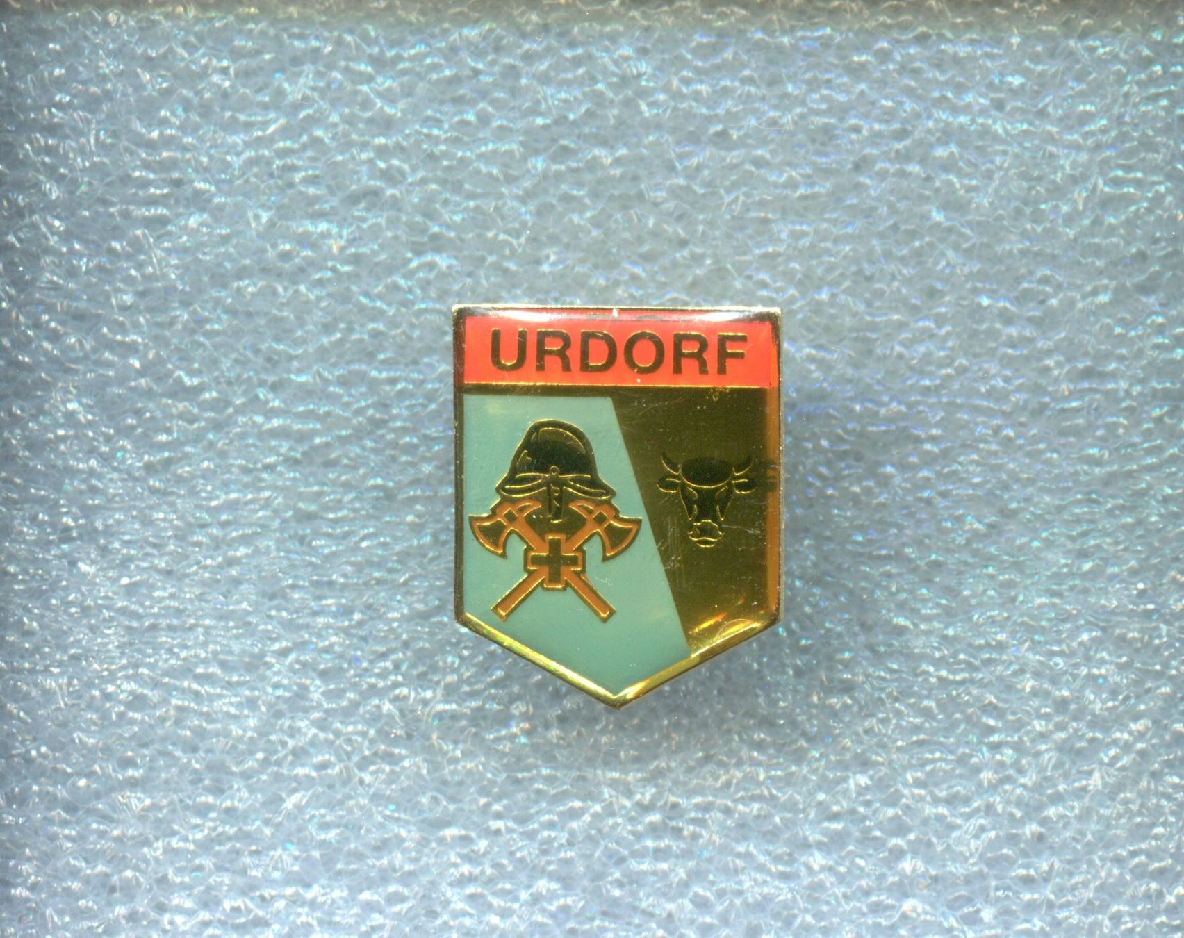 Placchette & Badge: FEUERWEHR  Urdorf – Usato da Winterthur venduto da Sammleroase