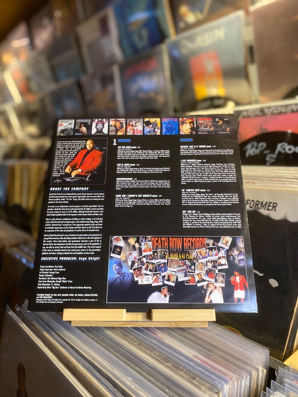 Vinyles: Death Row - Greatest Hits Volume 2 / US 2002 VG+/VG+ – D'occasion à Gals par Diskopatshop 6