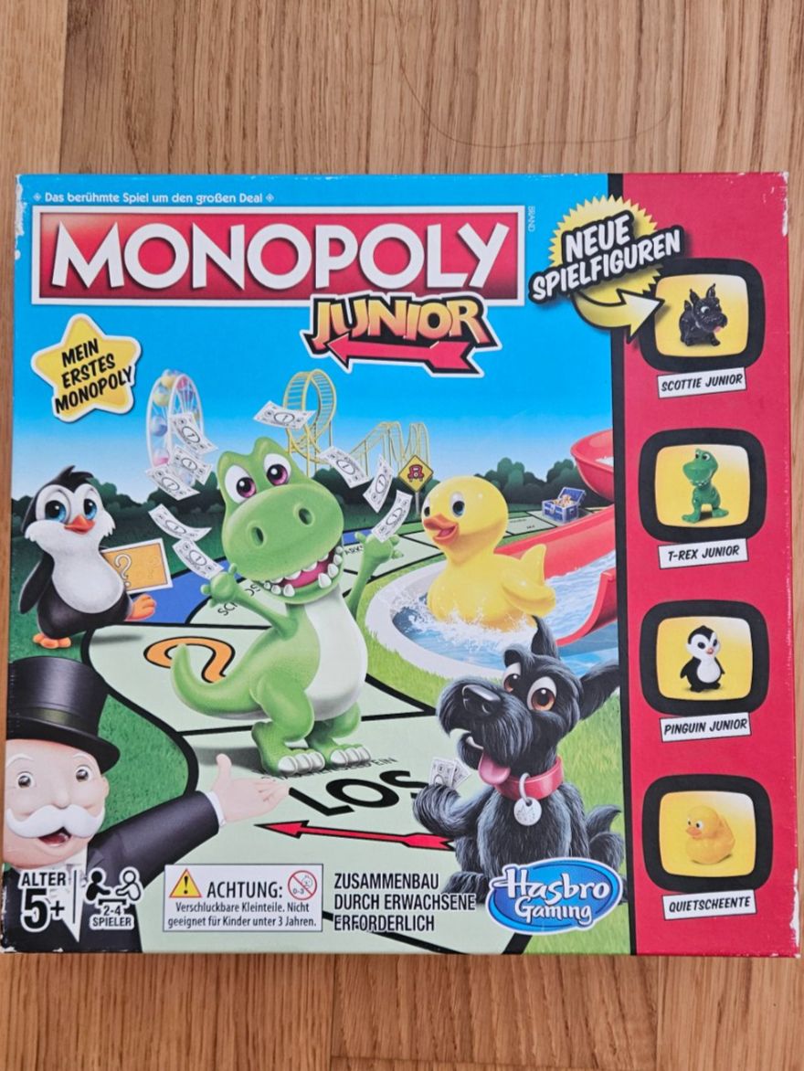 Hasbro Giochi: Monopoly Junior (deutsche Ausgabe) – Usato da Binningen venduto da lar_9qmr
