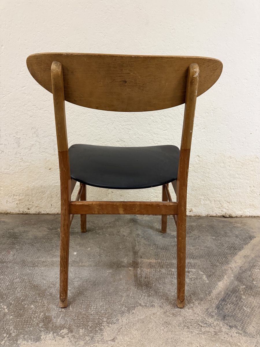 Sedie: 4 x chaises de salle à manger - Farstrup - 1968 – Usato da Echandens venduto da Hobbesmeow 2