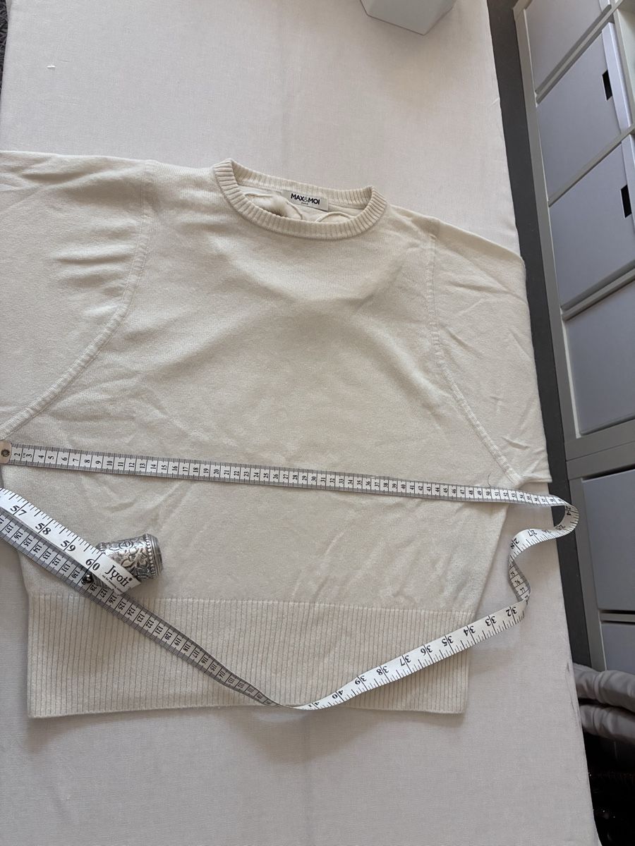 Max & Moi Pullover & Sweatshirts: Max Moi Pullover cremeweiss Herz Ausschnitt hinten M – Neu (gemäss Beschreibung) aus Bäretswil von Viechel 3