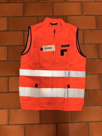 Reflective Safety SBB Vest Orange Size M New