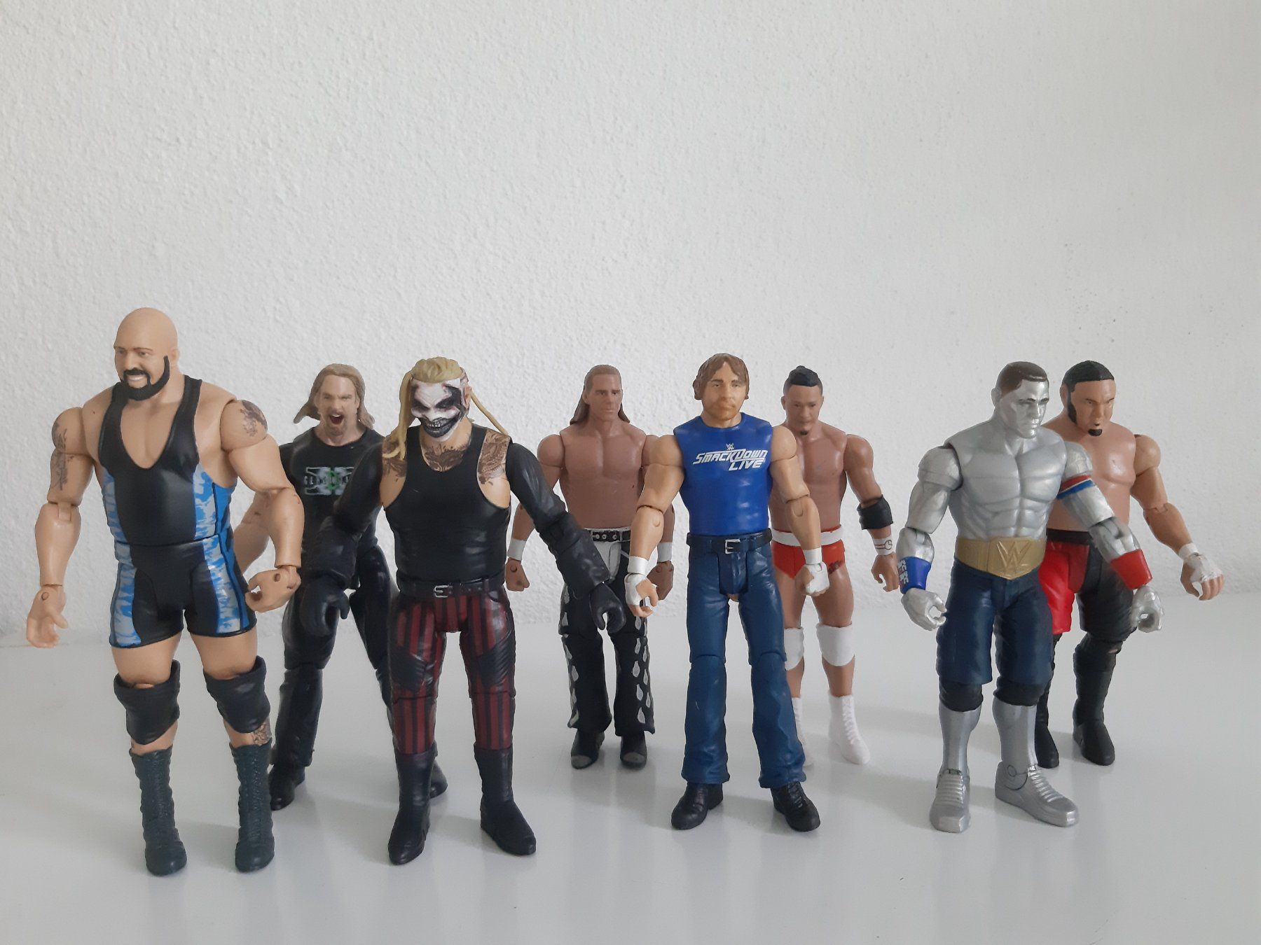 WWE Figuren: WWE Action Figure Lot 8 Figuren – Gebraucht aus Buchs SG von Bray_Law