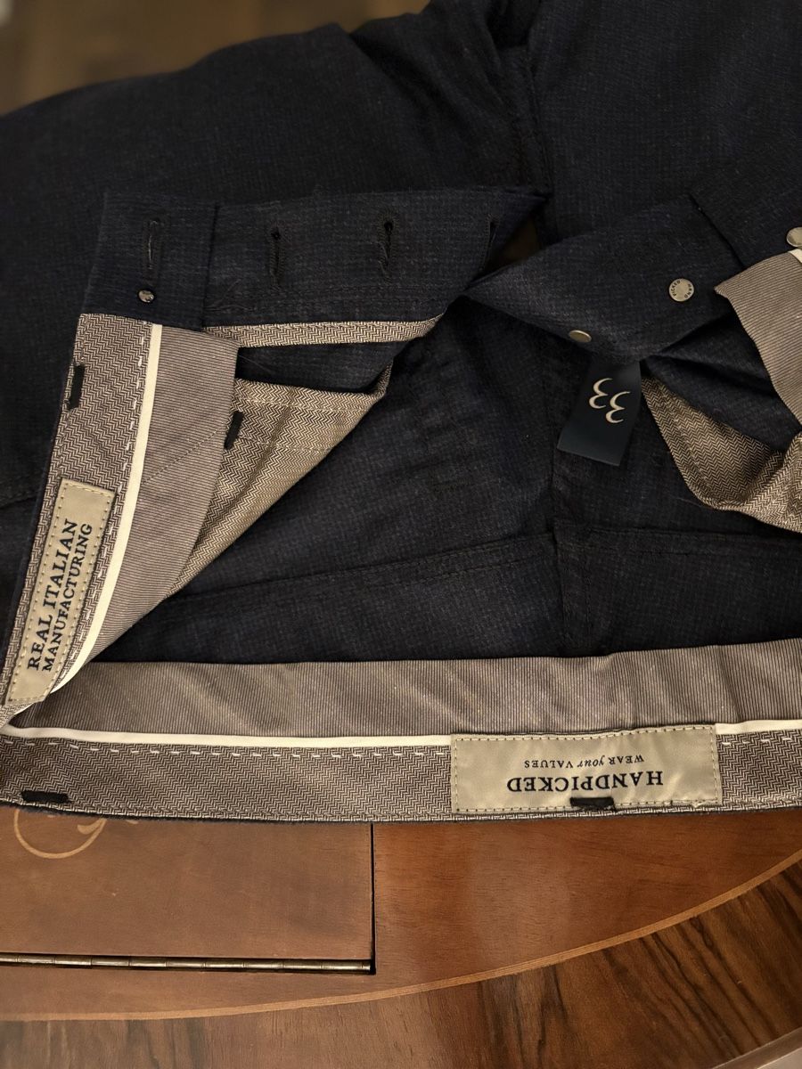 Pantaloni: HANDPICKED Casual trousers "Ravello-Wool" navy- Size 33 – Nuovo (secondo la descrizione) da Zürich venduto da mm473847824738 3