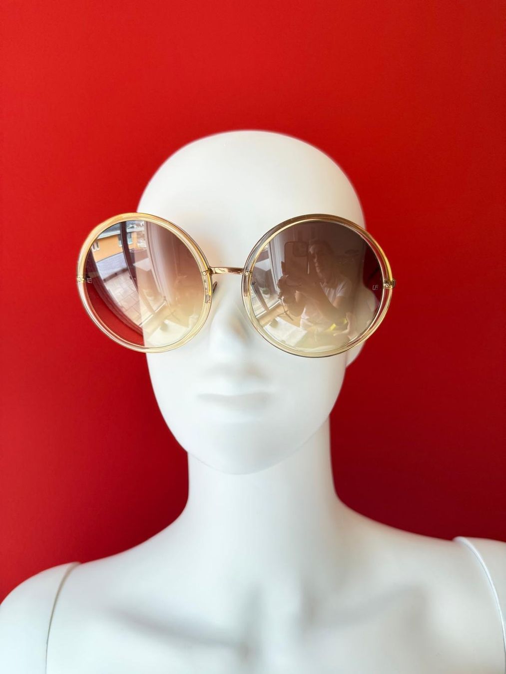 Brillen & Gläser: Linda Farrow Sonnenbrille – Gebraucht aus Oberarth von SSS.