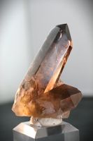 Rauchquarzstufe Dekoration Vitrinenstück