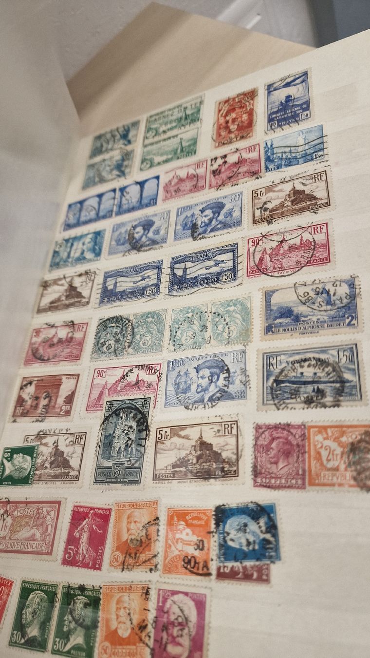 Alle Briefmarken: Briefmarken Sammlung in Ordner, diverse Werte, gebraucht – Gebraucht aus Herisau von Antiques.AR 6