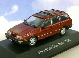 Ford Sierra Turnier Ghia Rural 1984-1993 dunkelrot met. 1:43