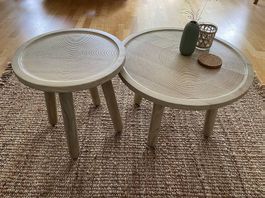 Couchtisch-Set Massivholz