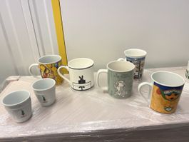 Lot of mugs 