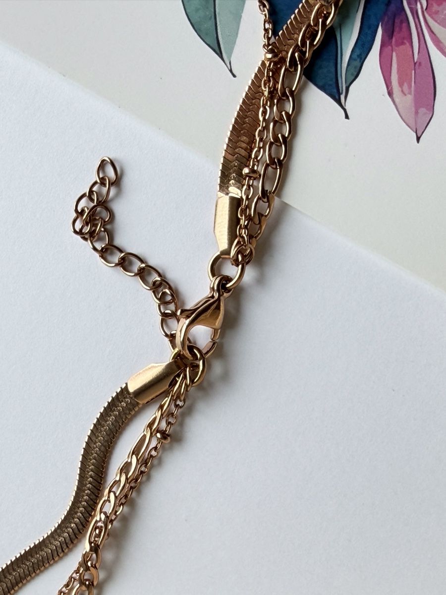 Catenine: Collier 3 rangs, lotus zen – Nuovo e nell'imballaggio originale da Le Noirmont venduto da Suhalya 2