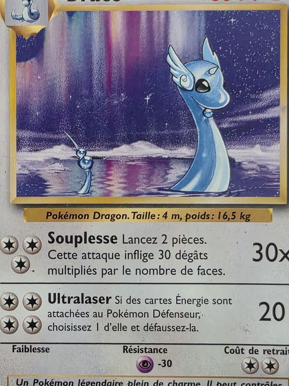 Pokémon Carte collezionabili: Draco Base Set 18/102 Française Wizards – Usato da lausanne venduto da Pipito93 3