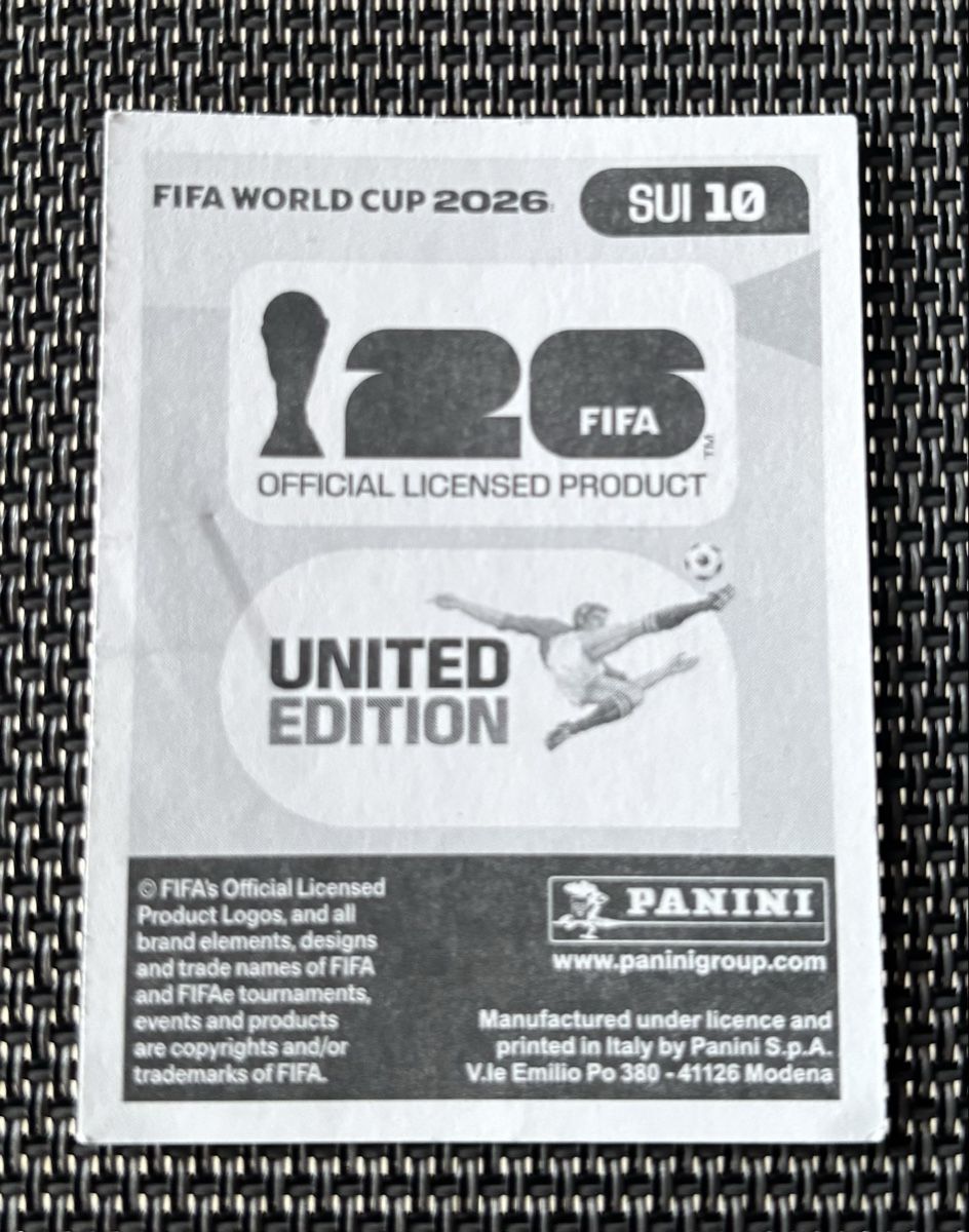 Panini Carte collezionabili: SUI 10 Panini Denis Zakaria – Nuovo (secondo la descrizione) da Leuggern venduto da marinakeller90 1