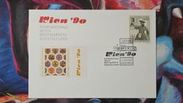 CL35 Enveloppe + Timbre Autriche 1990