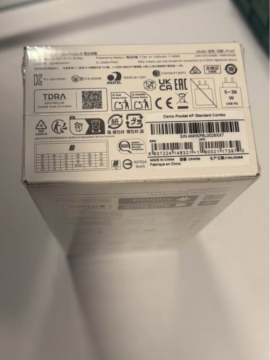 DJI Action Cam: Camera Osmo Pocket 4p – Neu und originalverpackt aus L’isle von fer_7s8k 4