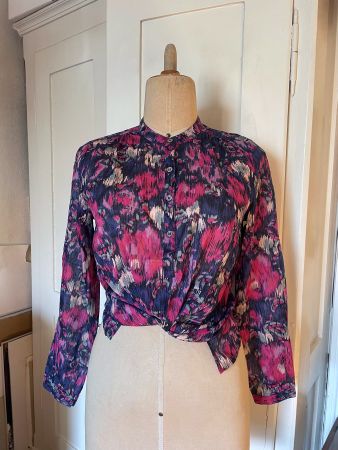 MARANT ÉTOILE, Isabel Marant, Bluse gemustert, Gr.38