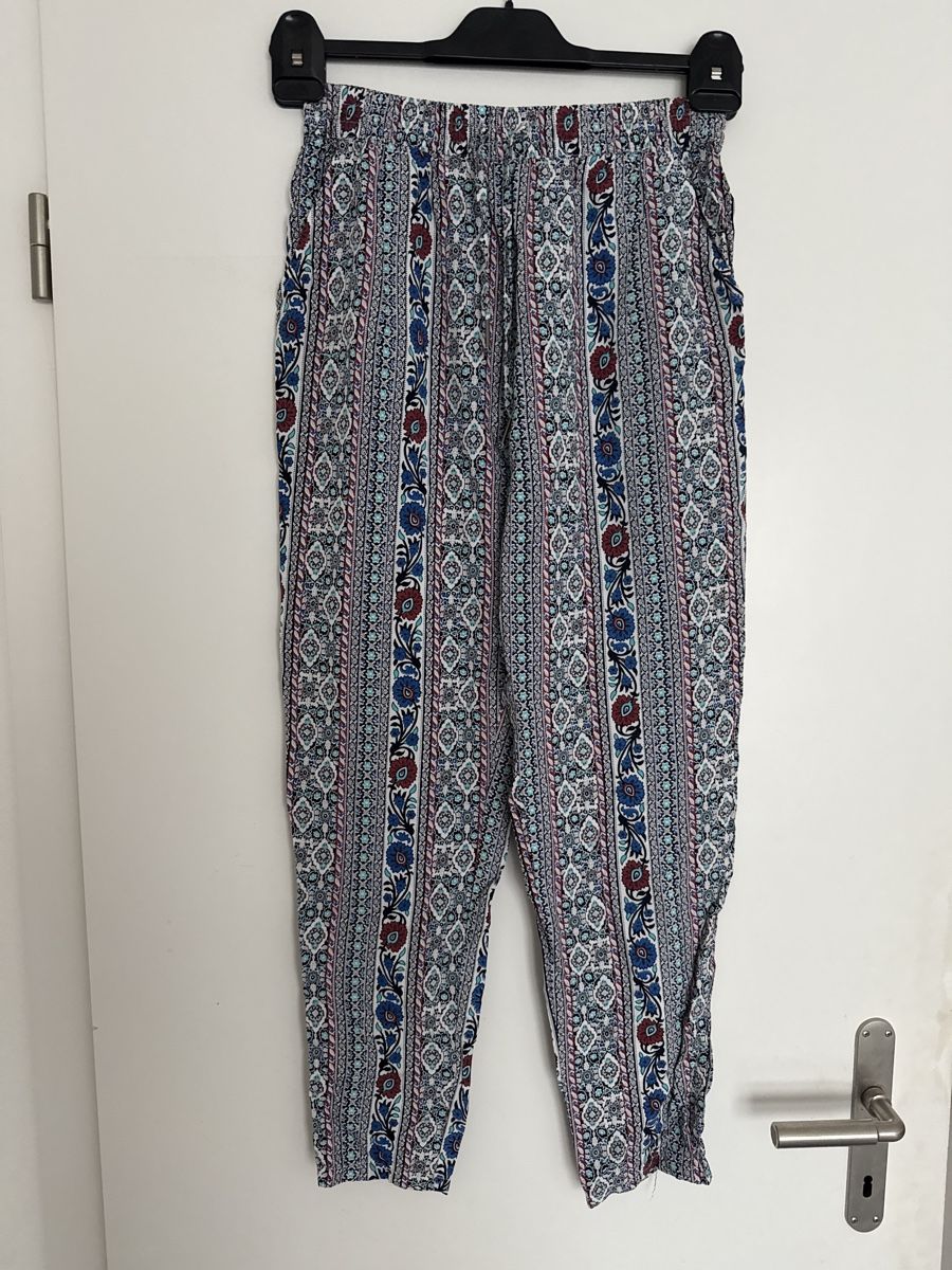 Only Hosen: Only Trousers, Size 34, Boho Pattern, Summer Style ☀️ – Gebraucht aus Thalwil von perulina 7