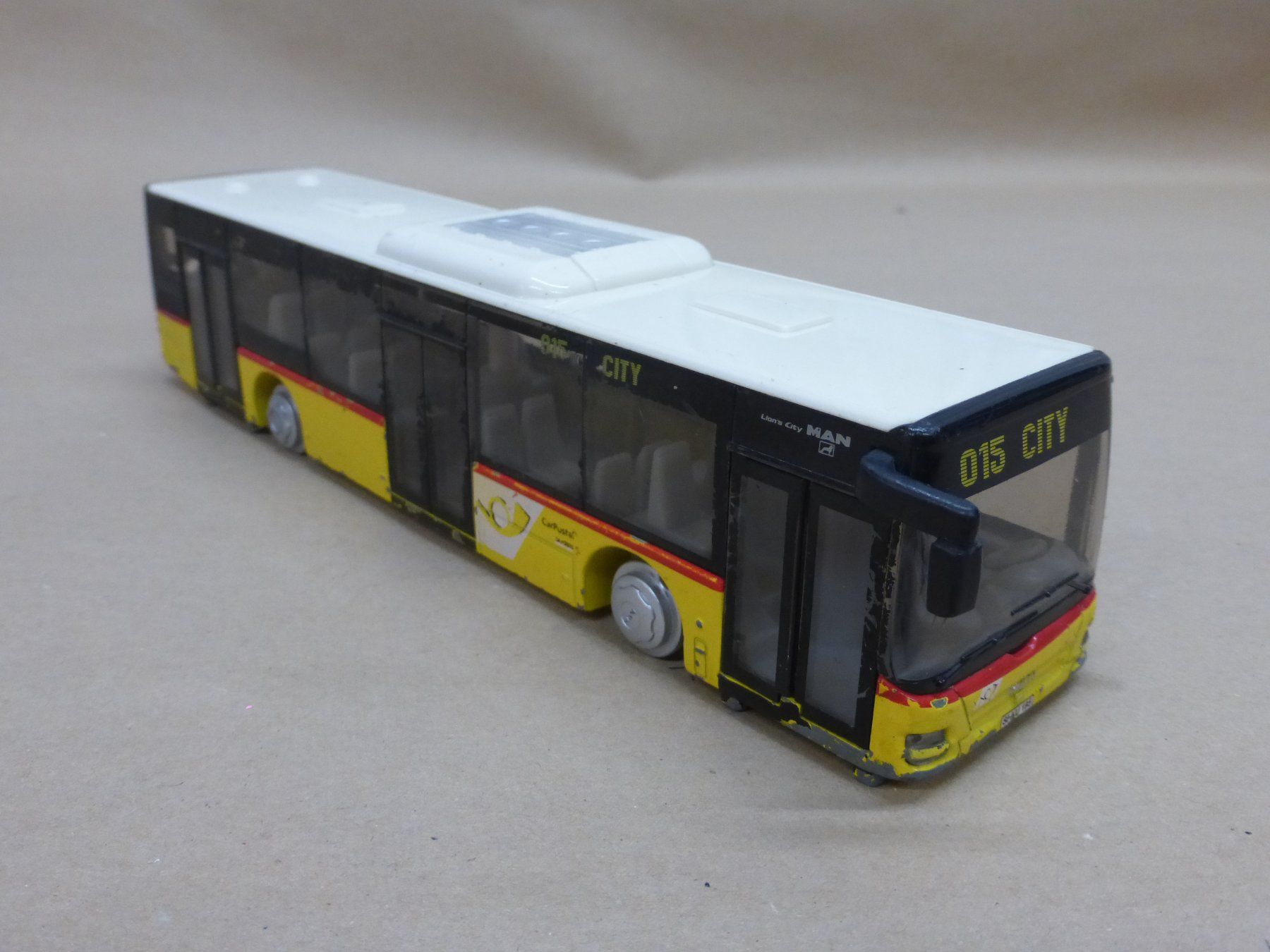 Siku Kit di modellismo & Modellini statici: Siku Modellbus MAN  PostAuto gebraucht – Difettoso da Gempen venduto da Smokie72 1