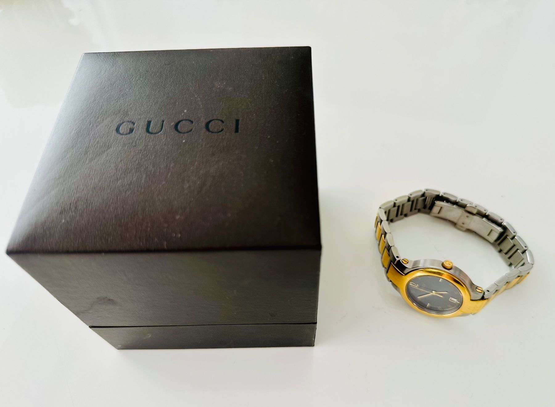 Gucci Orologi: GUCCI Quartz Bicolore 35 mm 100% originale - FULL SET – Usato da Conthey venduto da advisia 9