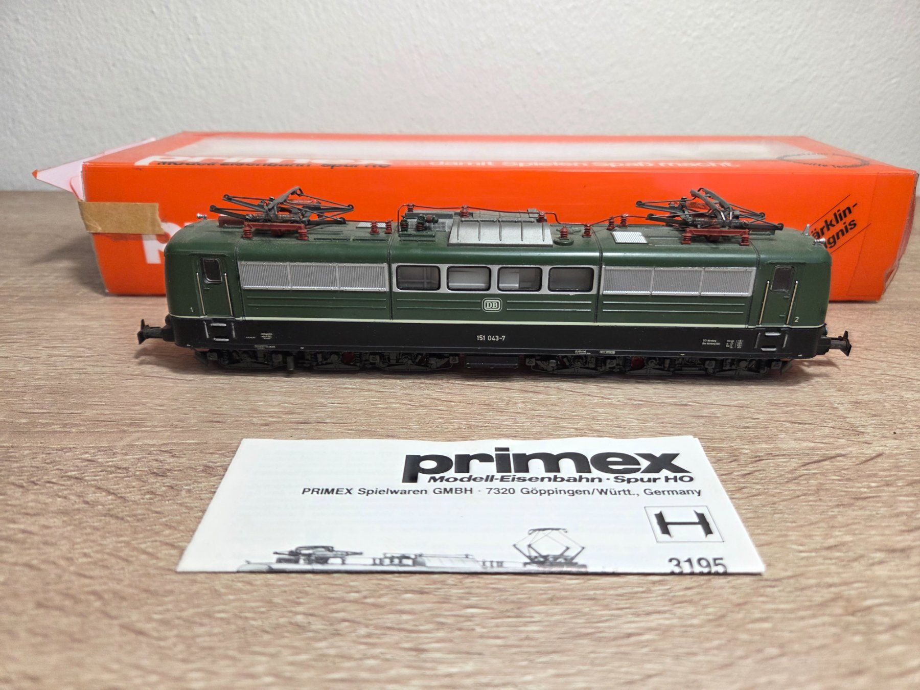Märklin Modellini di ferrovie: Primex 3195 E-Lok BR 151 DB H0 – Usato da St-Aubin-Sauges venduto da Lo_Go 6