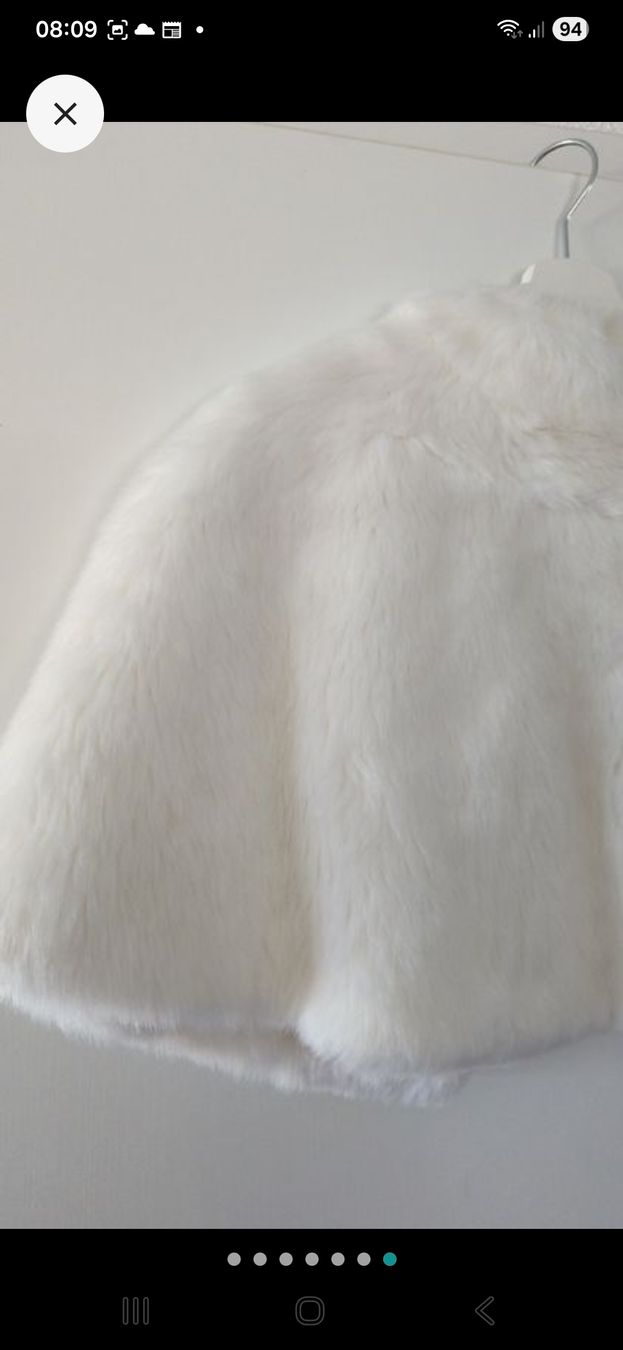 Altro in Moda donna: Wunderschönes, flauschiges Cape in Creme -Weiss – Usato da Windisch venduto da ver_nly5 6