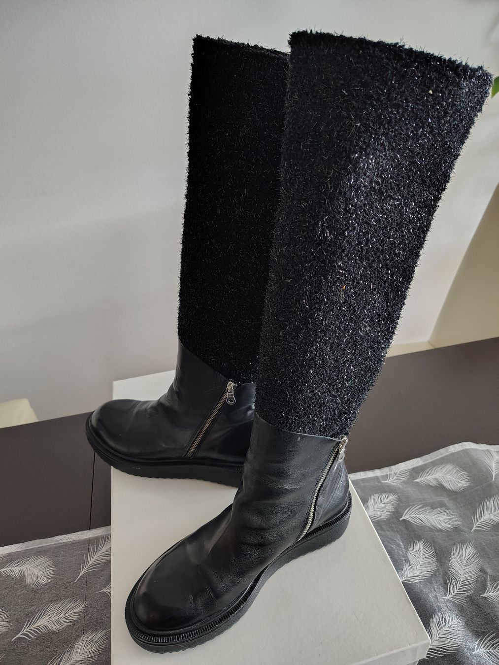 Damenschuhe: Scarpa/Stivale con calzettone – Gebraucht aus tenero von Mam74 2