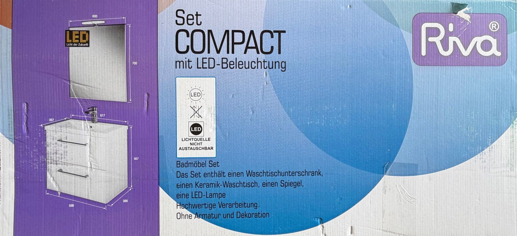 Badezimmermöbel: Badmöbelset neu (ohne Spiegel) – Neu und originalverpackt aus Mettmenstetten von Suter7750 2