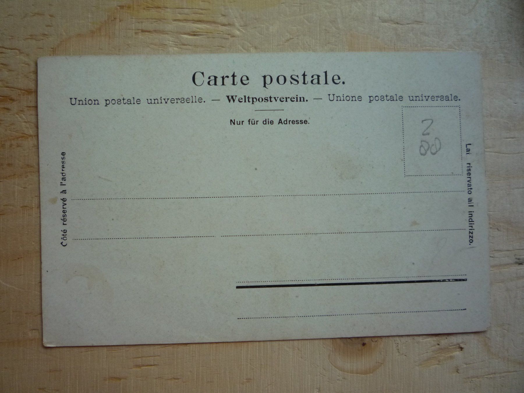 Cartoline postali: Aeschi mit Niesen, 2452, c. 1898 – Usato da Rieden SG venduto da Brockehuesli 1