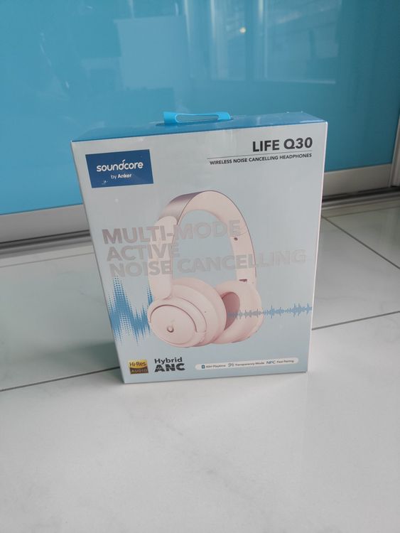 Gute Kopfhörer mit ANC: Soundcore Life Q30 Pink | Kaufen auf Ricardo