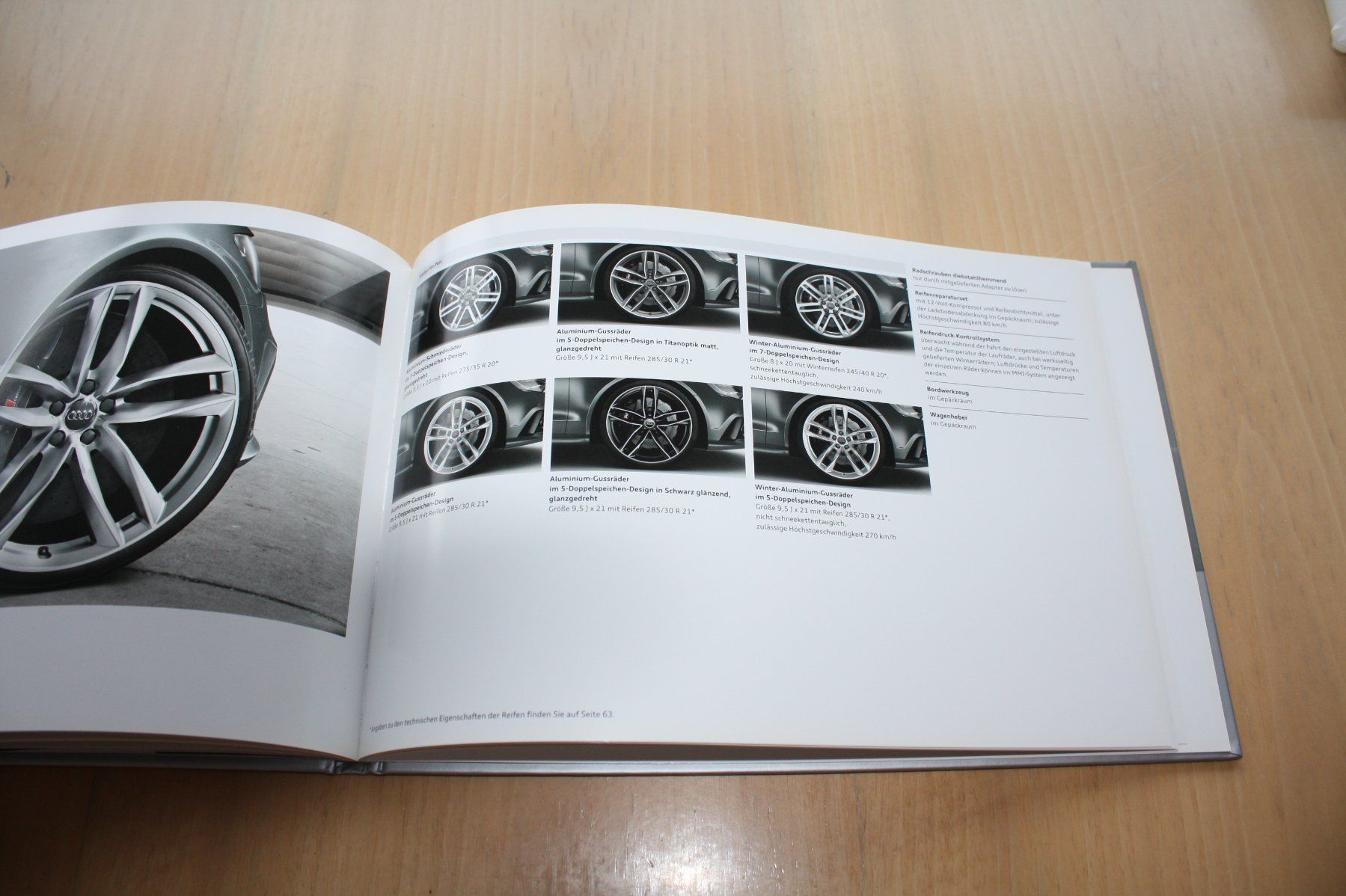 Audi Documenti: Audi RS6 Avant Hardcover Prospekt 3/2013 – Usato da Wikon venduto da erwin400 8