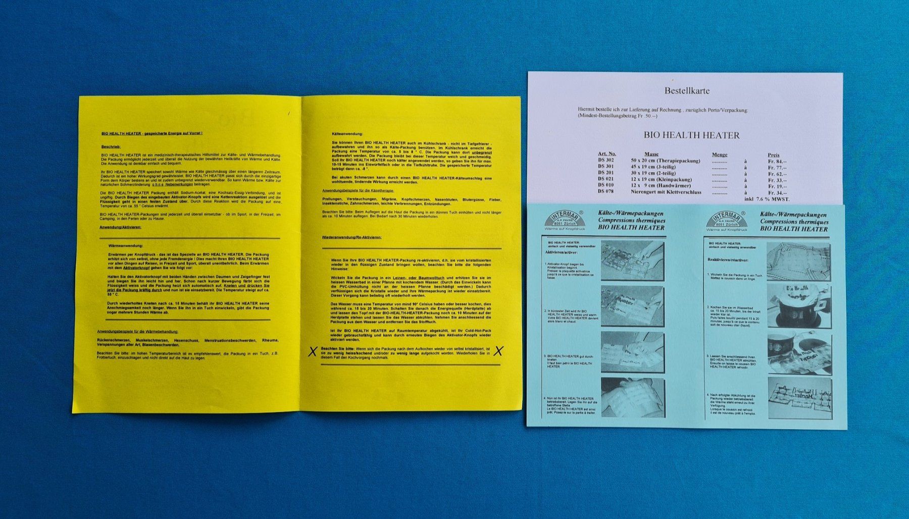 Radiatori: Kälte / Wärmepackungen – Usato da Saland venduto da V-Tour 5