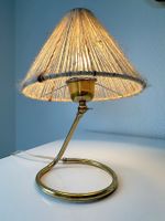 Tischlampe klein Nachttischlampe 50er Messing Vintage