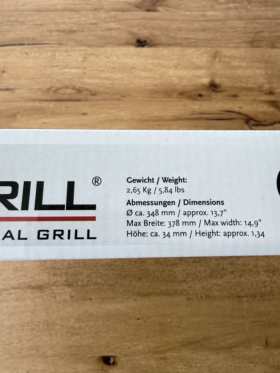 Grills: LOTUSGRILL Teppanjakiplatte XL – Neu und originalverpackt aus Mönchaltorf von Nicolasv 2