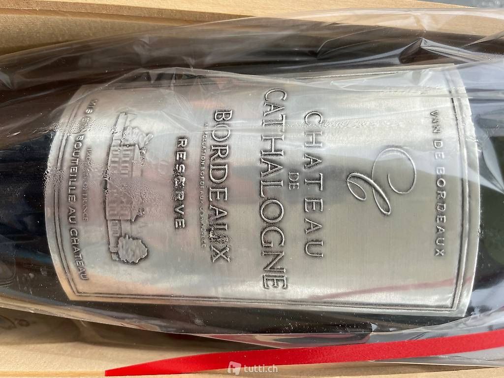 Vino: Château de Cathalogne Bordeaux Rouge 2017 – Nuovo e nell'imballaggio originale da Klingnau venduto da Quasimondo 1