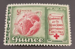 Guinea 1963 briefmarke