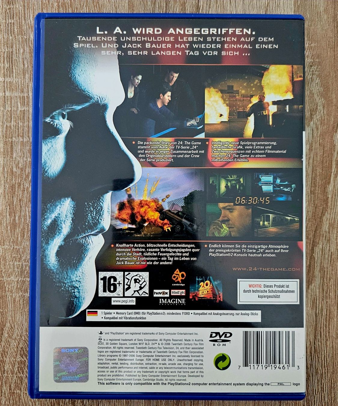 Sony Jeux: 24 The Game (PS2) – D'occasion à Holziken par Miglioregamesnmore 1