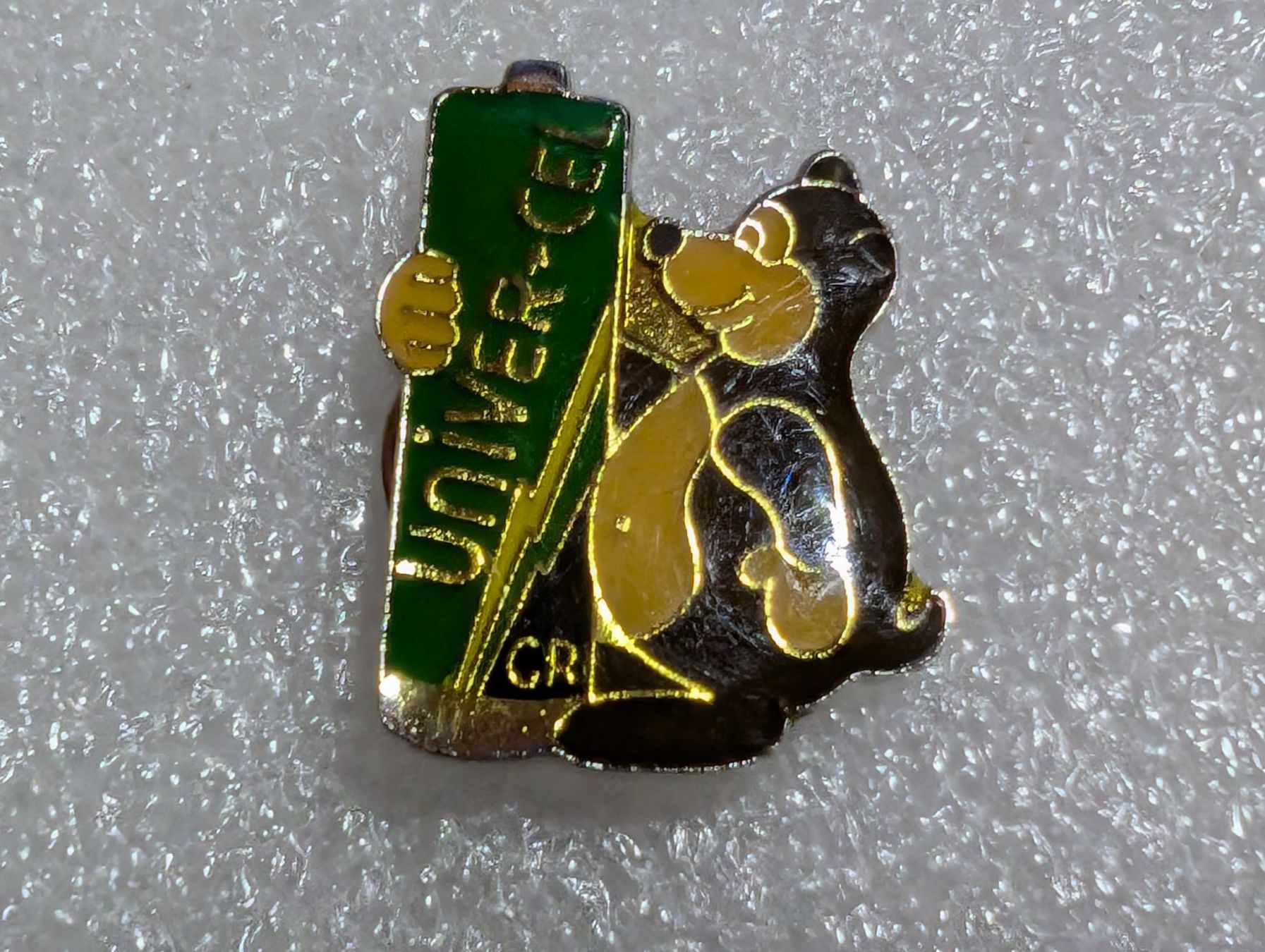 Placchette & Badge: Ansteckpin 251: Univer-cel – Usato da Oppligen venduto da Pin-Fall-Shop