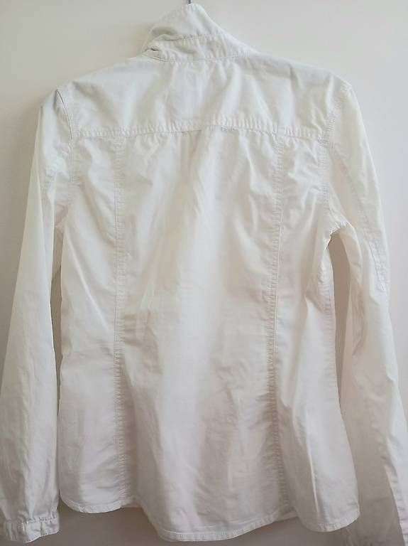 Tom Tailor Camicette: Bluse weiss Tom Tailor, Baumwolle, Gr. 38 – Usato da Adliswil venduto da JanineT. 3