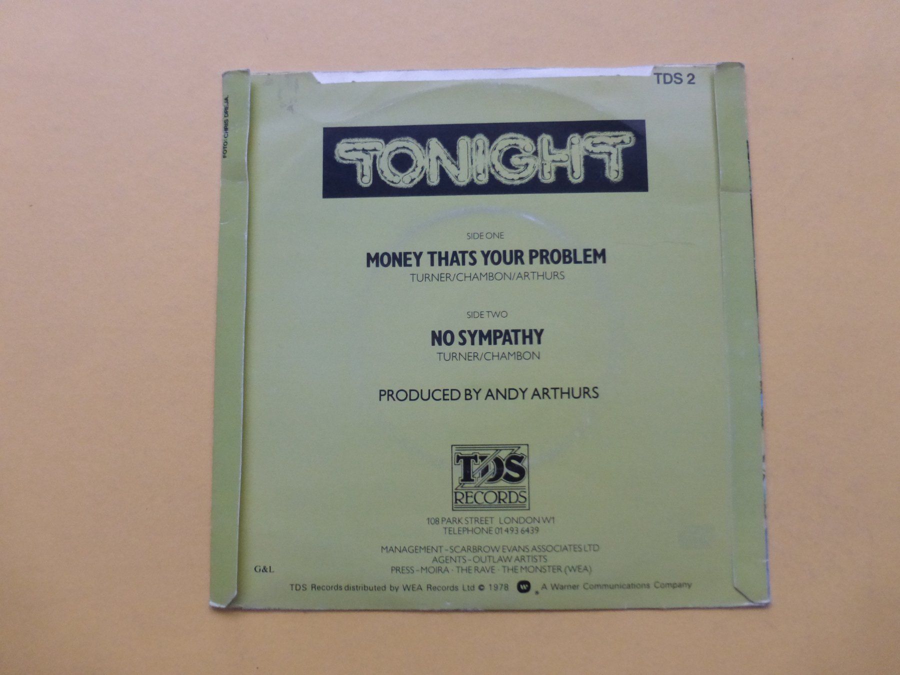 Vinyles: Tonight – Money That's Your Problem – D'occasion à Zürich par Swiss57 1