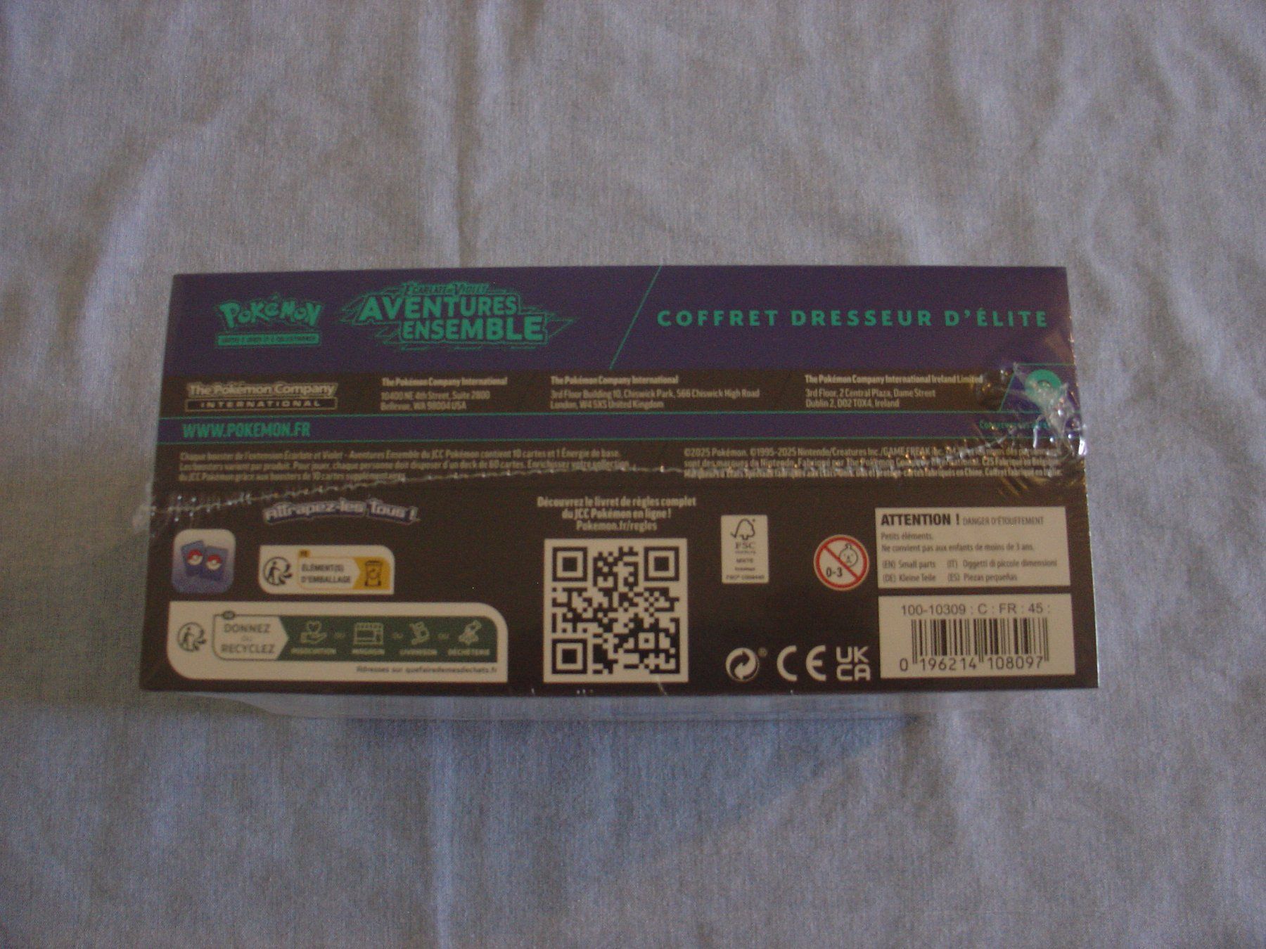 Pokémon Carte collezionabili: Pokémon box ETB "aventures ensemble", 2025, état neuf – Nuovo e nell'imballaggio originale da porrentruy venduto da coco7067 2