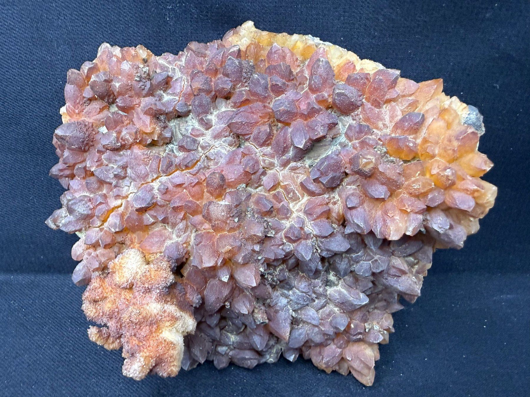 Minerali & Pietre curative: Bergkristall mit Limonit-Überzug – Usato da Schinznach Bad venduto da Demerald 1