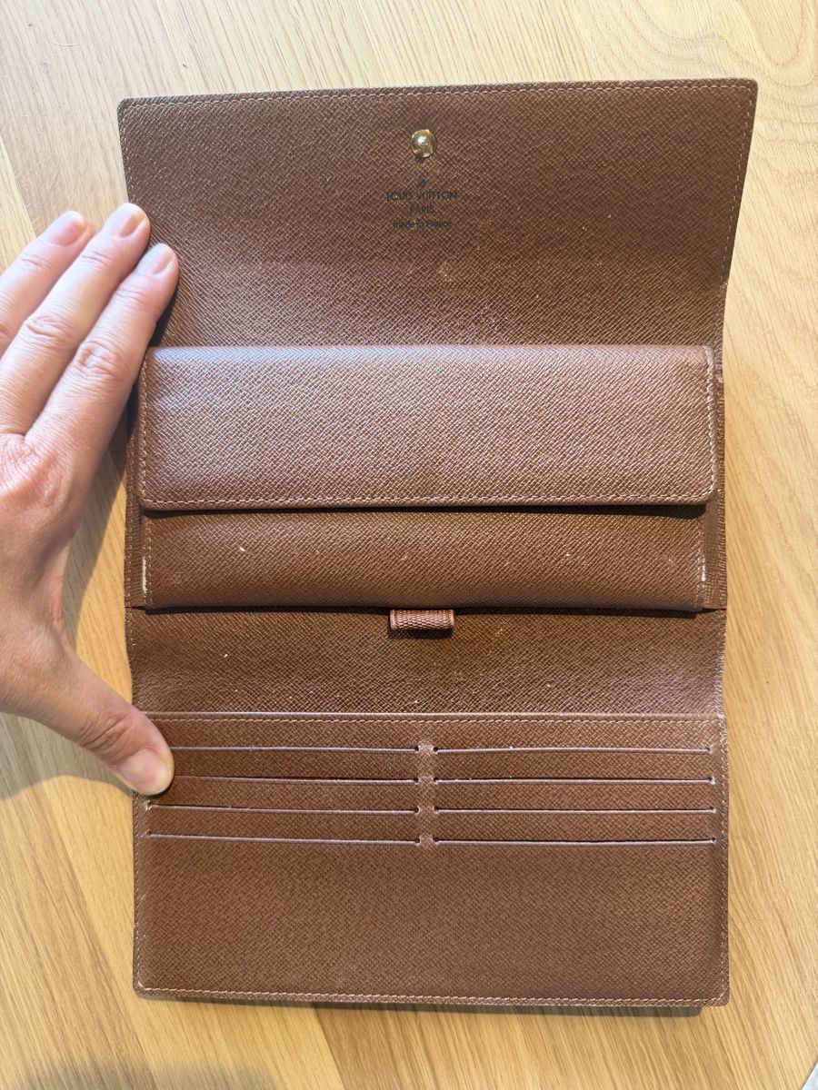 Louis Vuitton Portamonete: LOUIS VUITTON Sarah MNG Canvas Wallet – Usato da Zürich venduto da ali_9qm9 5