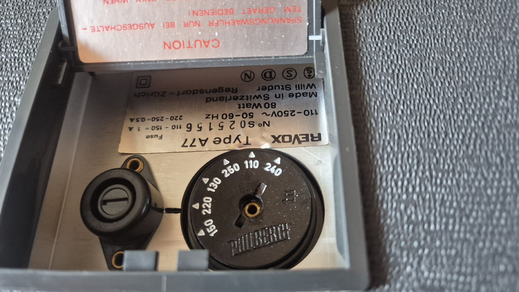 Revox Bandmaschinen: Revox A77 zu verkaufen – Gebraucht aus Rämismühle von beni0010 3